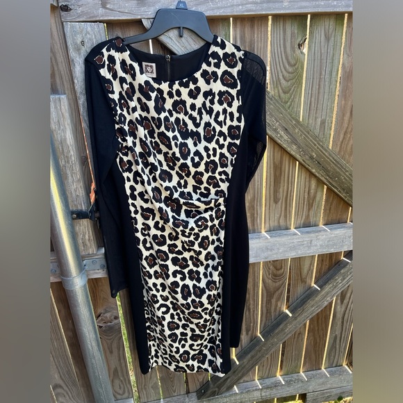 Anne Klein animal print dress - Picture 3 of 11